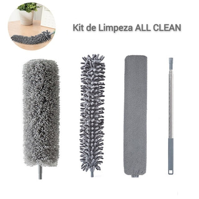 Kit Escovas de Limpeza ALL CLEAN