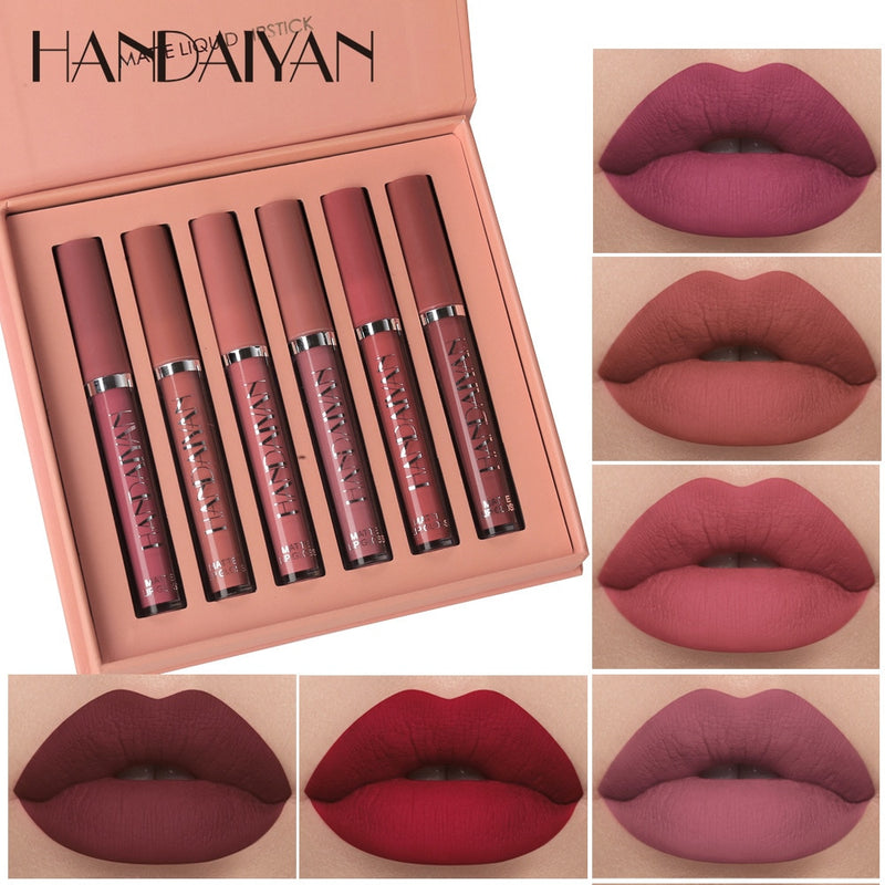 Conjunto de Batom Líquido Ultra Matte Veludo